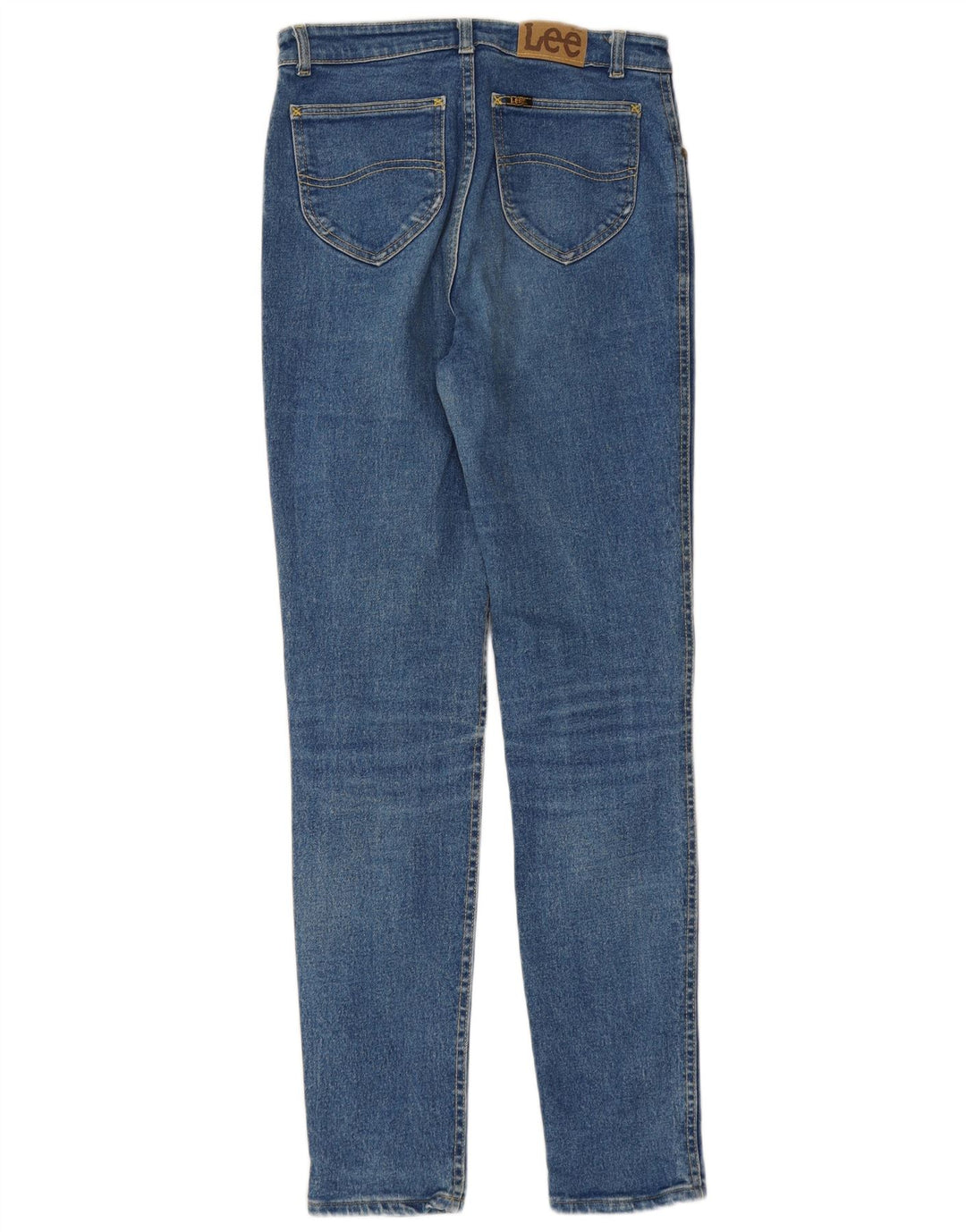 Женские джинсы скинни с высокой талией LEE W32 L31, синий хлопок