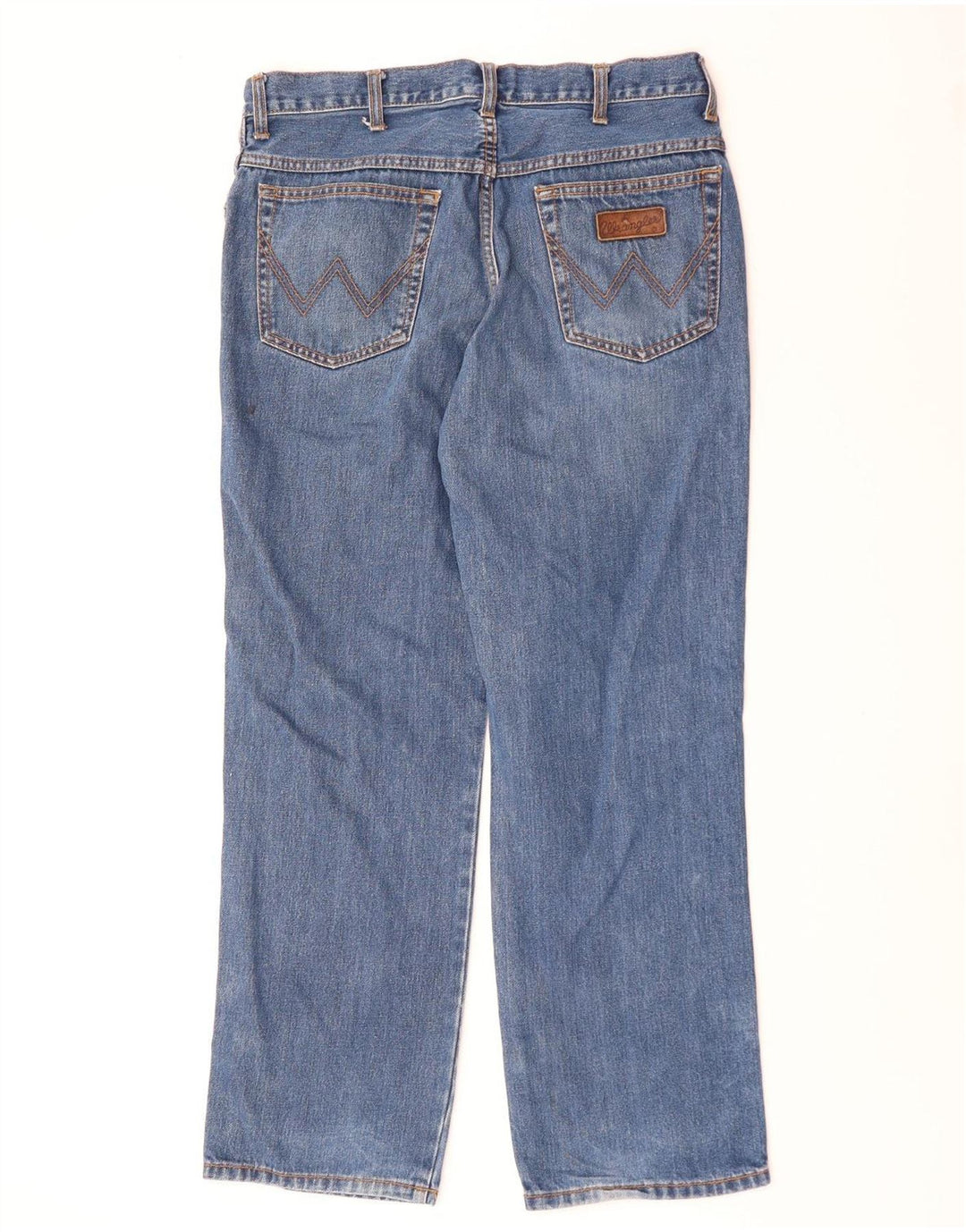 Мужские прямые джинсы Wrangler Ohio W34 L30, синий хлопок