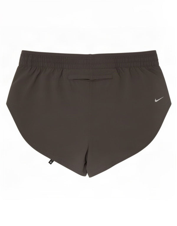 Женские спортивные шорты Nike Dri Fit UK 10, маленькие серые, полиэстер
