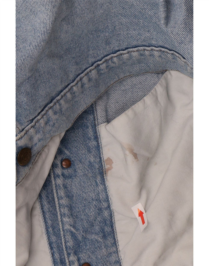 Мужская джинсовая куртка POP 84 UK 40, большая синяя