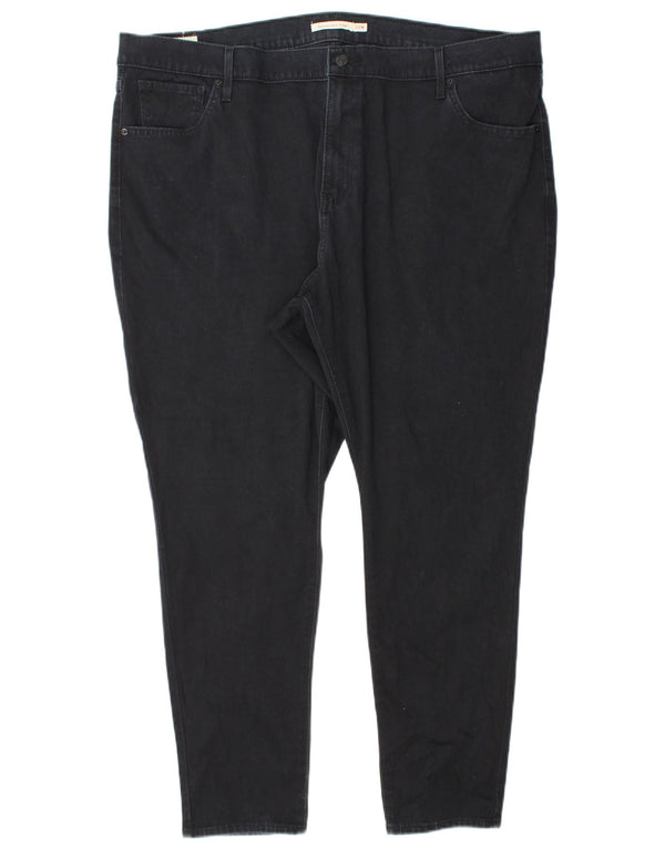 LEVI'S Womens 721 High Rise Skinny Jeans US 22 2XL W42 L27 Navy Blue