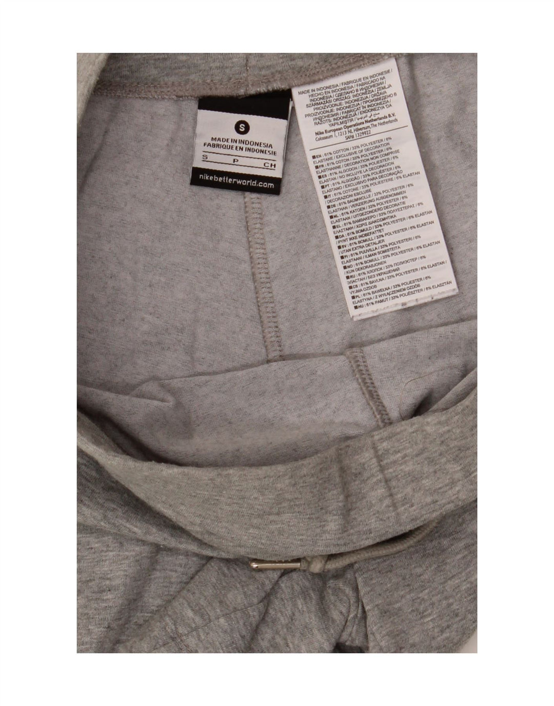 NIKE Womens Sport Shorts UK 10 Small  Grey Cotton Vintage Nike and Second-Hand Nike from Messina Hembry 