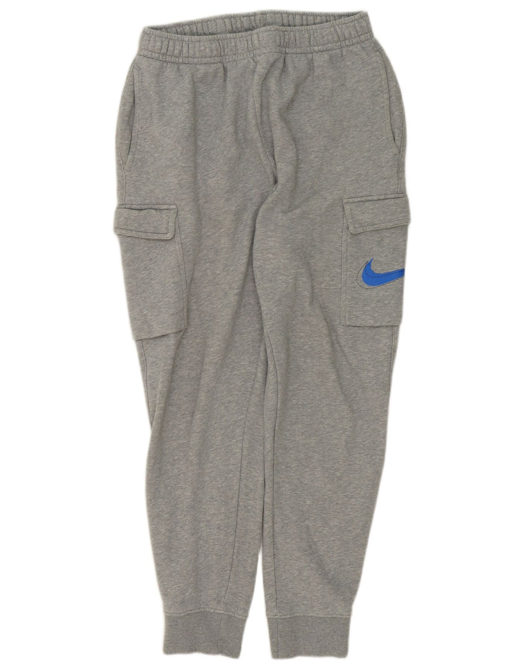 Мужские спортивные брюки-карго с графическим рисунком Nike, средние серые в крапинку