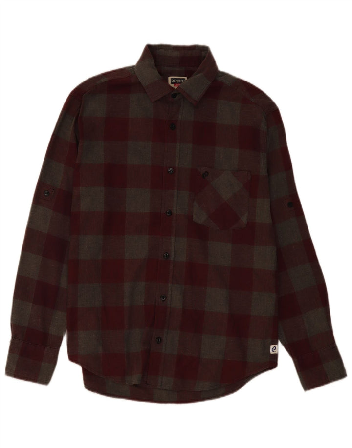 Мужская фланелевая рубашка Levi's Denizen, маленькая серая клетка