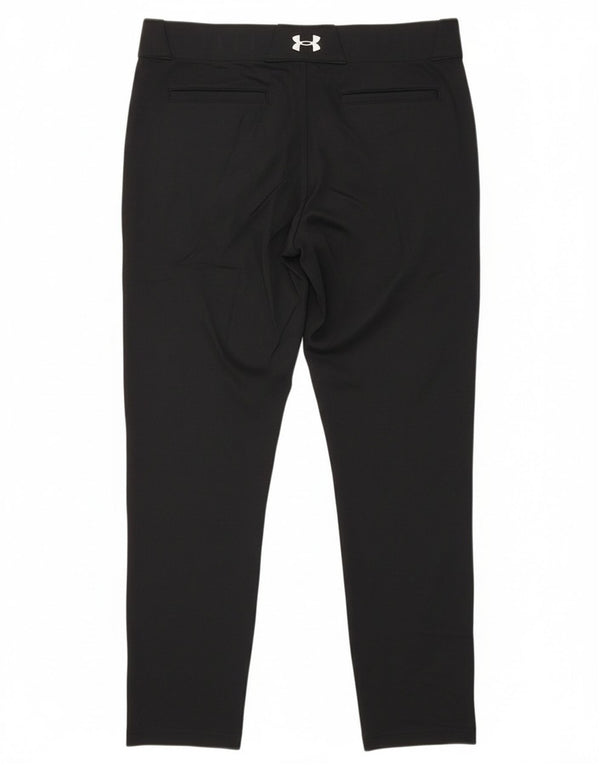 Повседневные узкие брюки Under Armour для мальчиков 13–14 лет XL W30 L27, черные