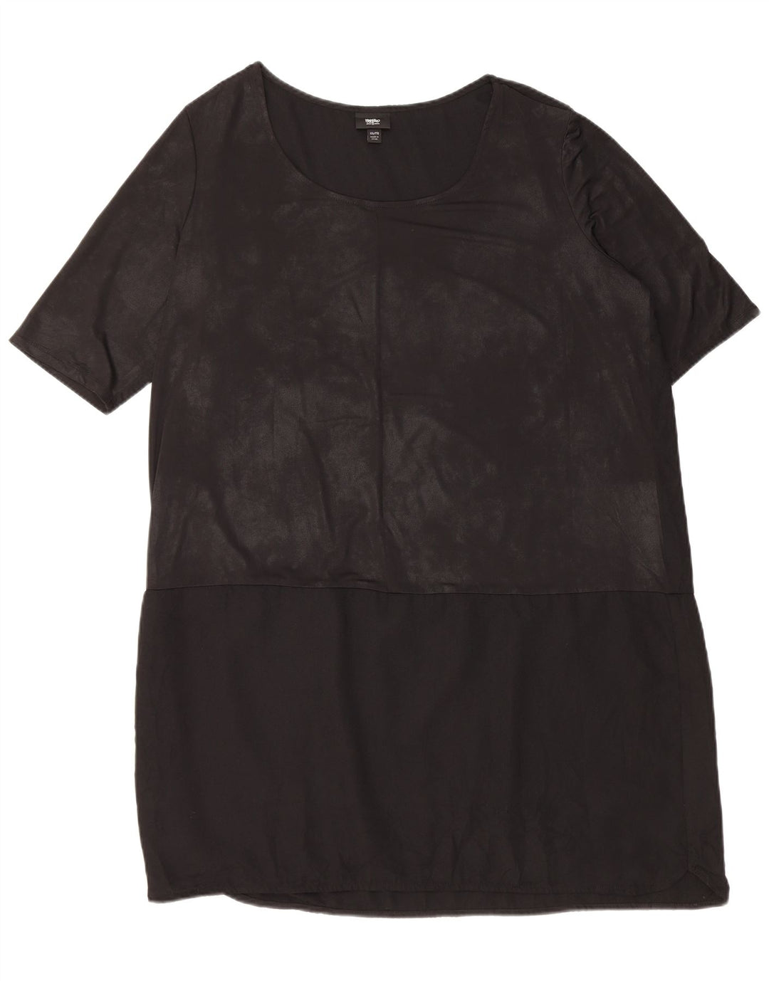 Женское платье прямого кроя MOSSIMO UK 20 2XL, черный полиэстер