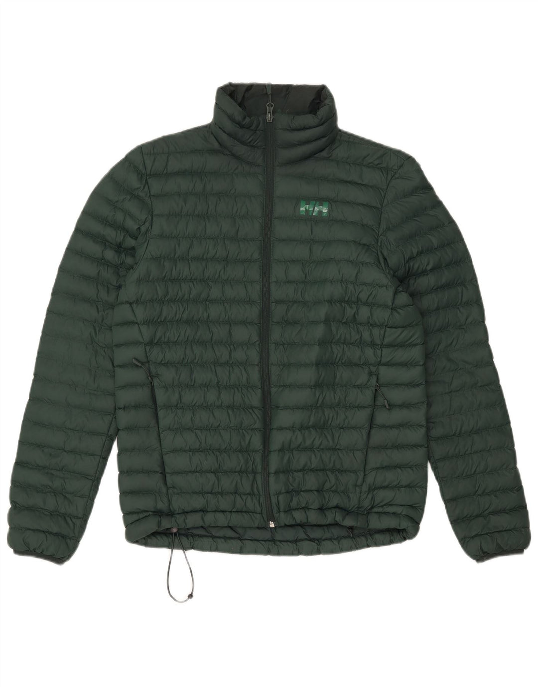 Мужская утепленная куртка свободного покроя HELLY HANSEN UK 36, маленький зеленый полиамид