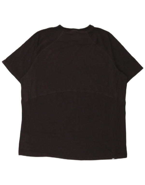 Мужская футболка Puma Top 2XL, черный хлопок