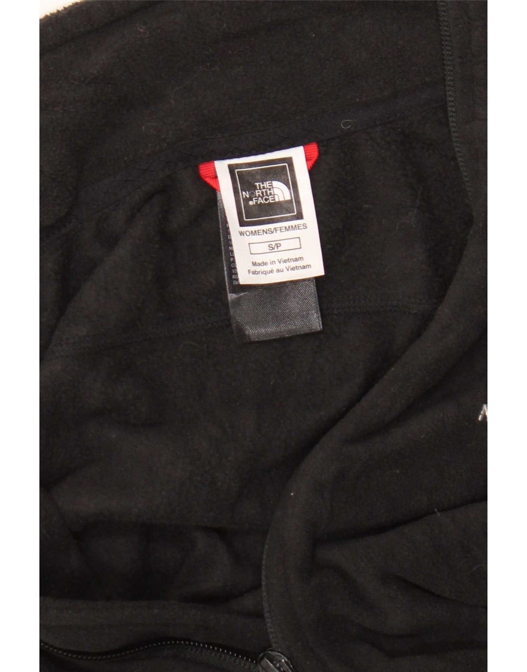 Женская флисовая куртка The North Face UK 10, маленькая, черный полиэстер