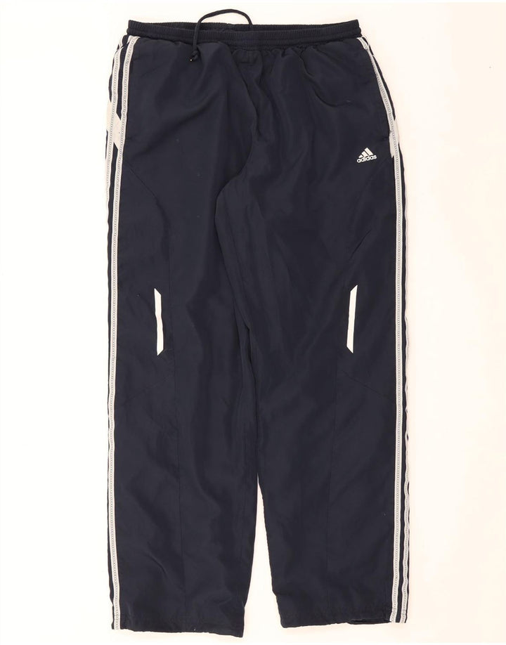 Мужские спортивные брюки Adidas Climacool 2XL темно-синие с цветными блоками
