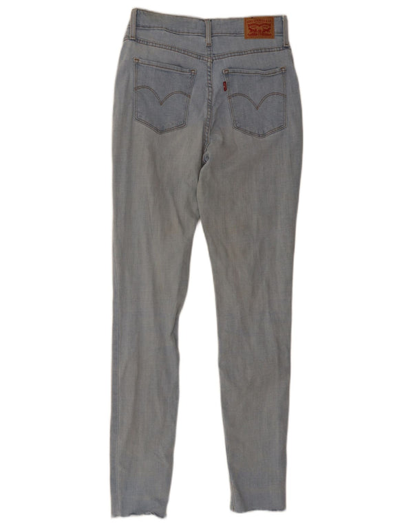 Женские джинсы скинни Levi's 721 с высокой посадкой W28 L32, синие, хлопок