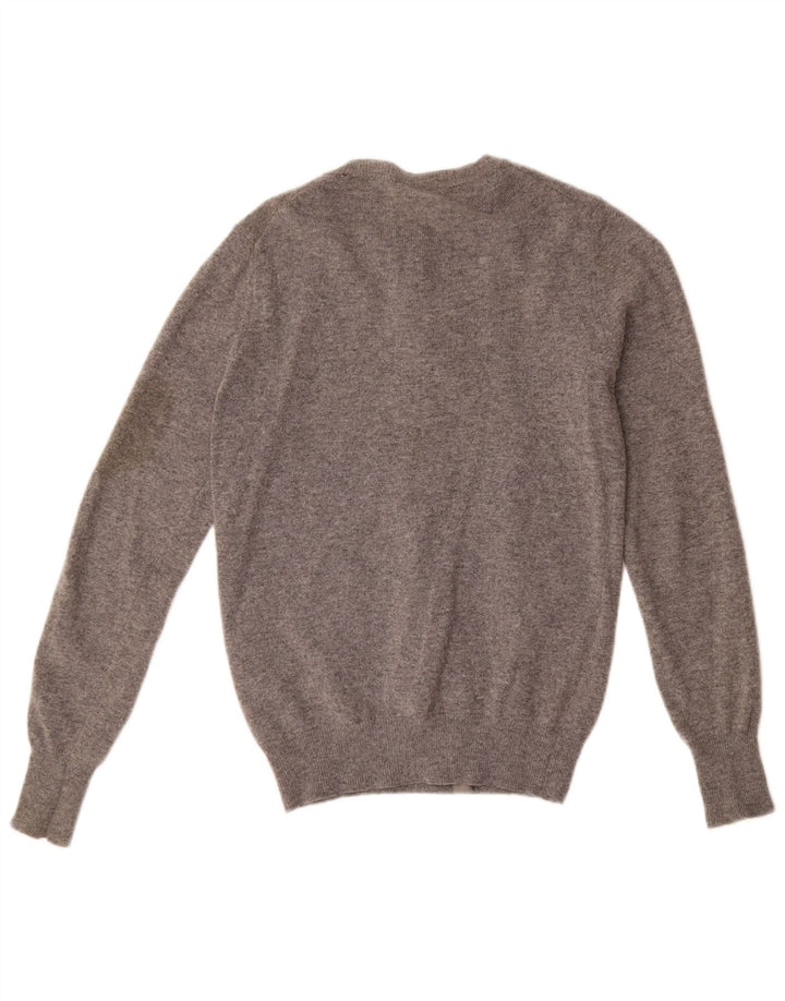 Женский кардиган Benetton UK 10, маленький, серый, шерсть