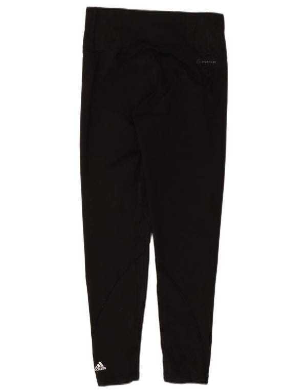 Женские леггинсы Adidas Aeroready UK 12/14, средние, черные