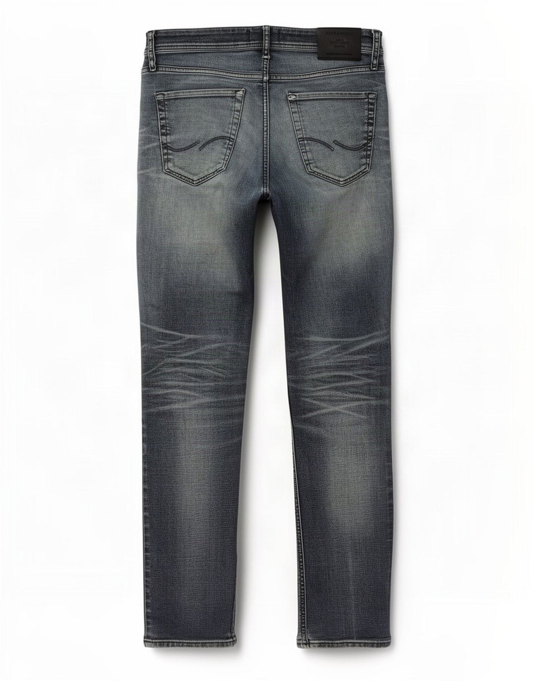 Мужские потертые узкие джинсы GLENN Jack & Jones W30 L32, синий хлопок