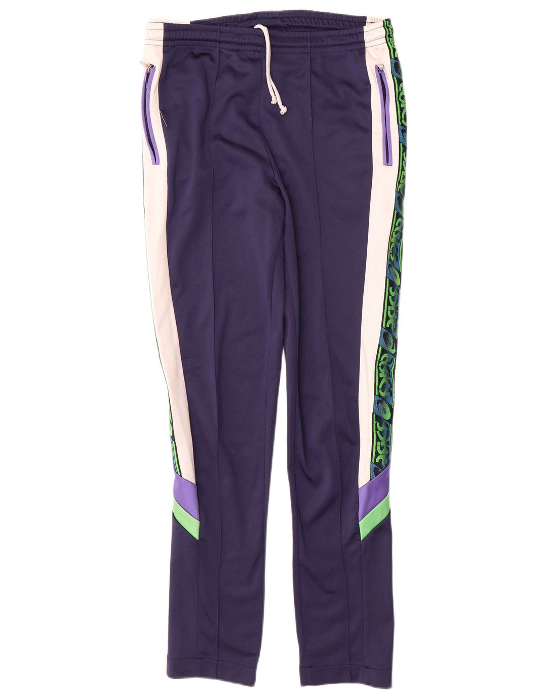 Женский спортивный костюм Asics IT 46, большой, темно-синий, полиамид с цветными блоками