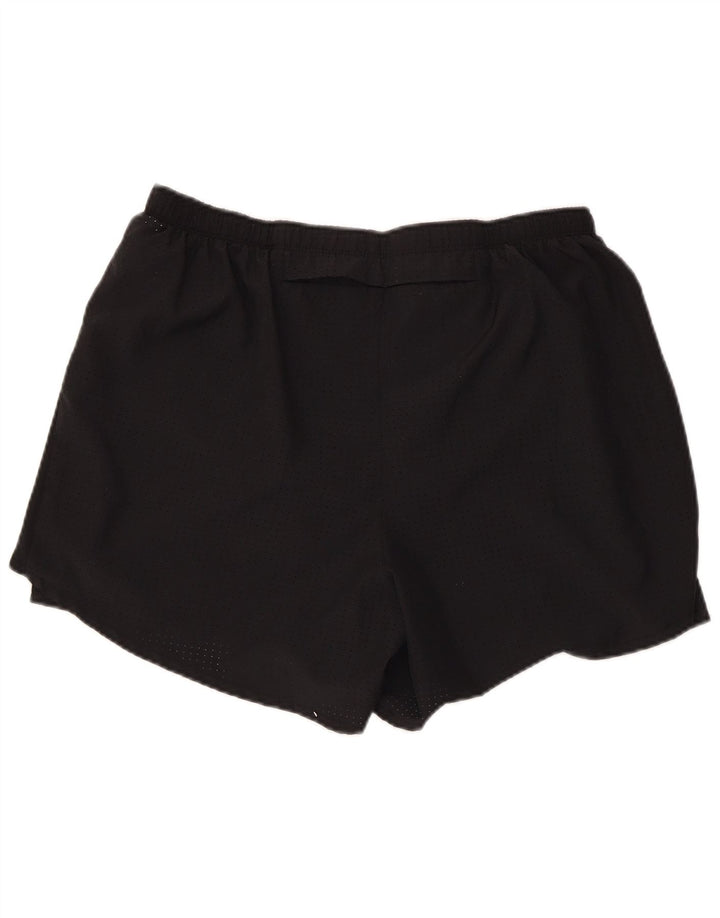 Мужские спортивные шорты NIKE Dri Fit с графическим рисунком XL, черный полиэстер