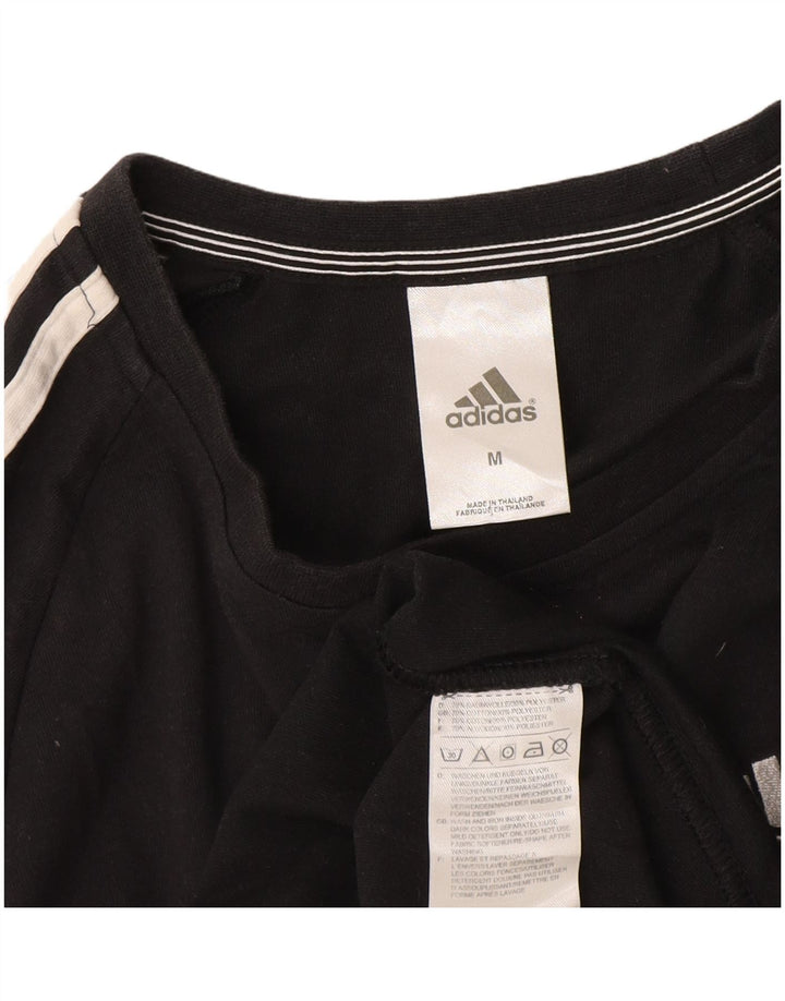 Мужская футболка Adidas Climalite Top Medium Black Cotton