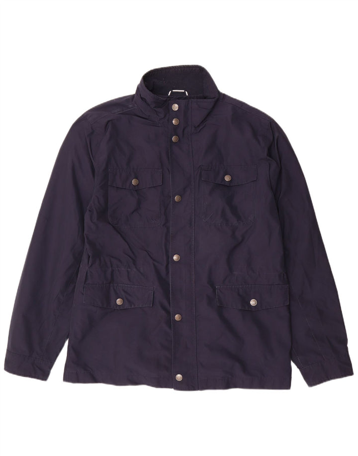 Мужская универсальная куртка Crew Clothing UK 38, средний темно-синий полиэстер