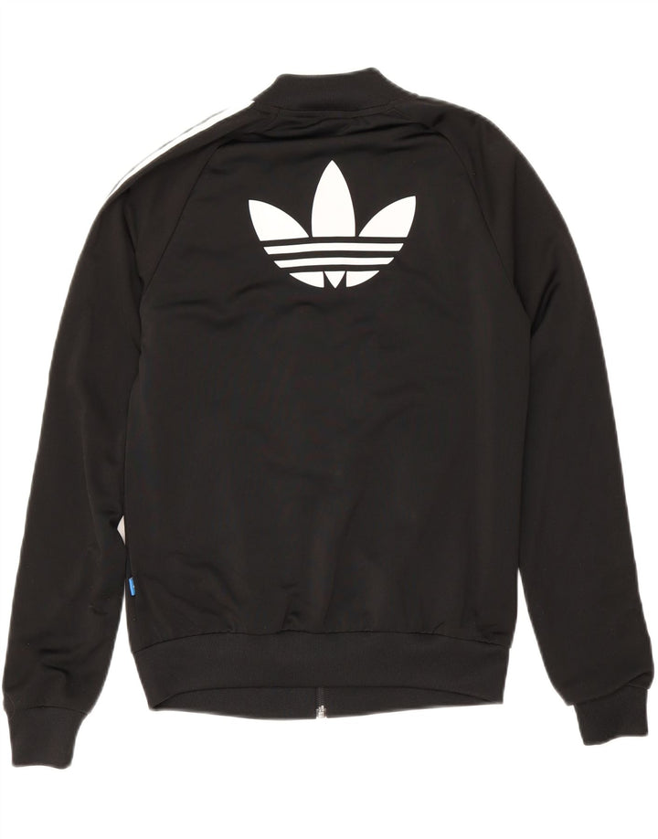Adidas Женский спортивный костюм с графическим рисунком UK 6 XS Черный полиэстер