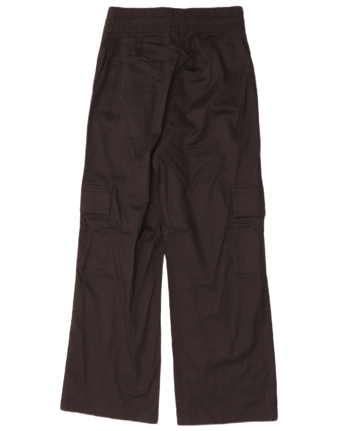 Женские брюки карго с высокой талией ADIDAS UK 8/10 Small W25 L28 Черные