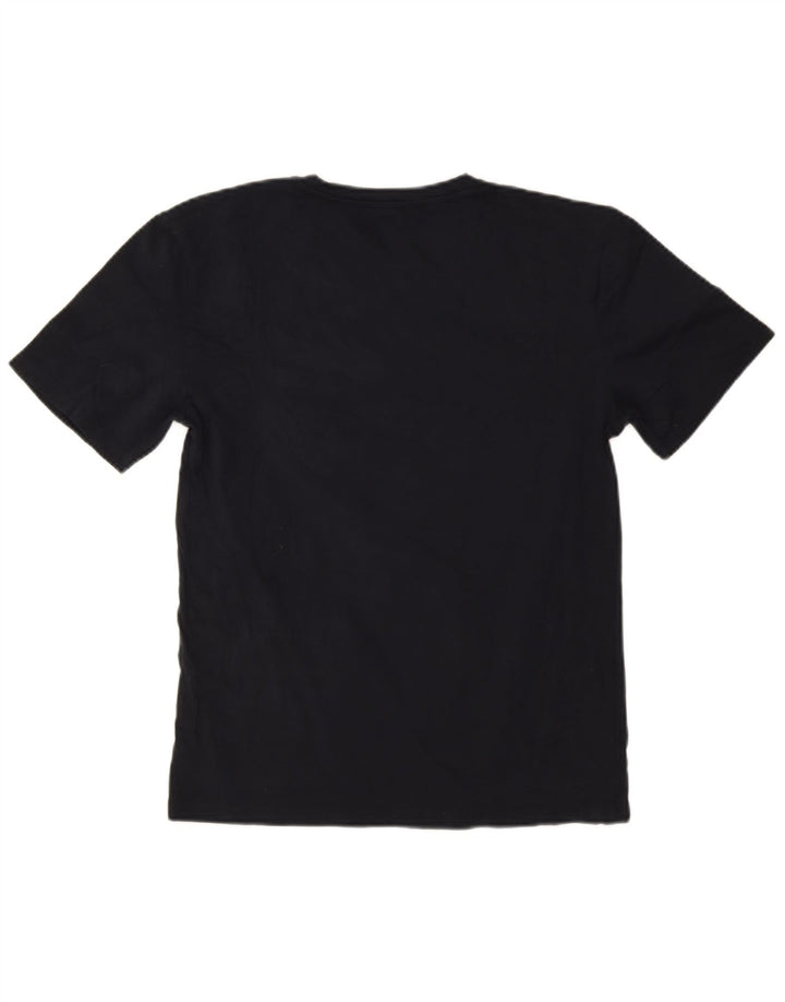 Мужская футболка Zara, большая, темно-синяя