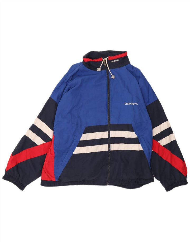 Donnay Мужской спортивный костюм Top Jacket 2XL Синий Цветной блок