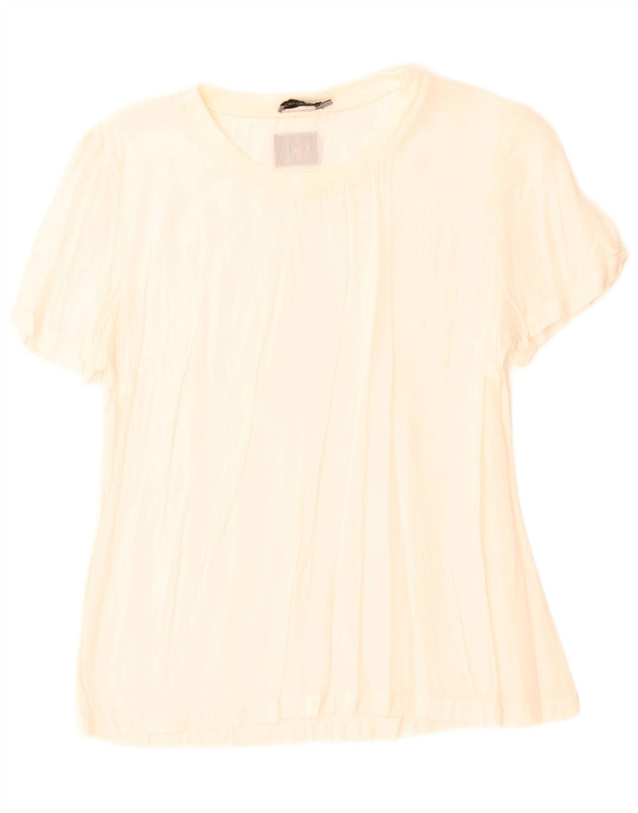 Женская блузка Calvin Klein Jeans Top UK 10 Small Off White