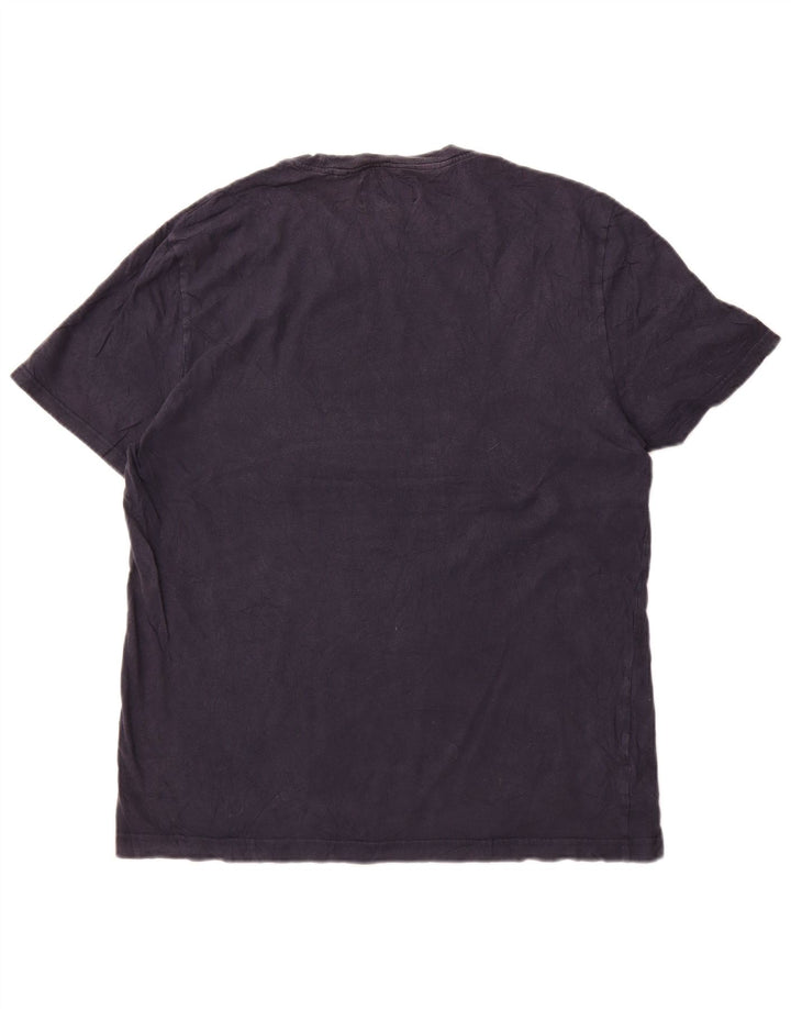 Мужская футболка с рисунком Penguin, топ XL, темно-синий, хлопок