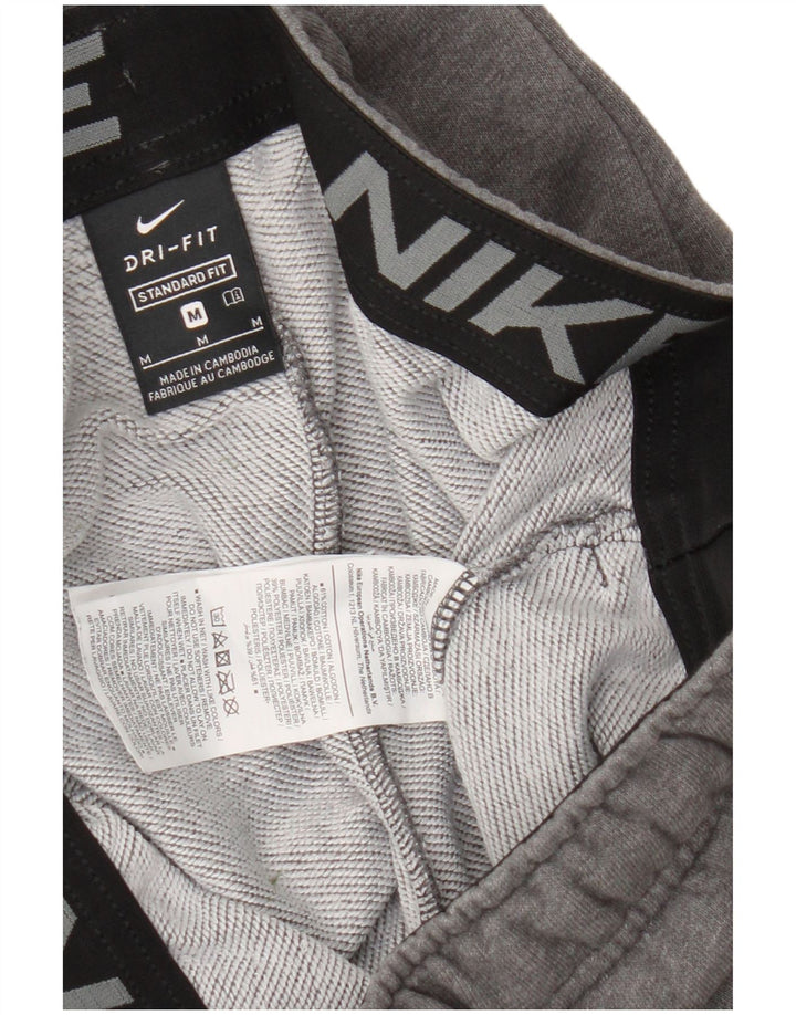 Мужские спортивные брюки Nike Dri Fit джоггеры среднего серого цвета в крапинку