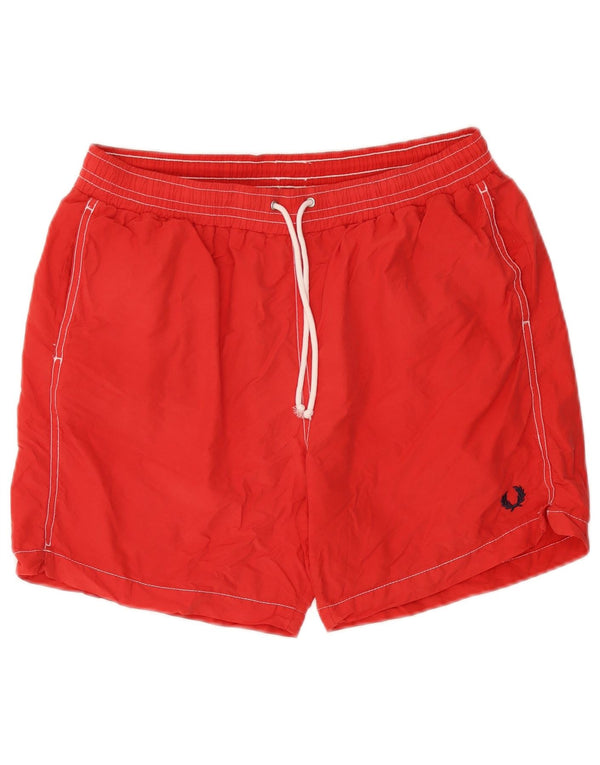 Мужские шорты для плавания Fred Perry XL, красный хлопок