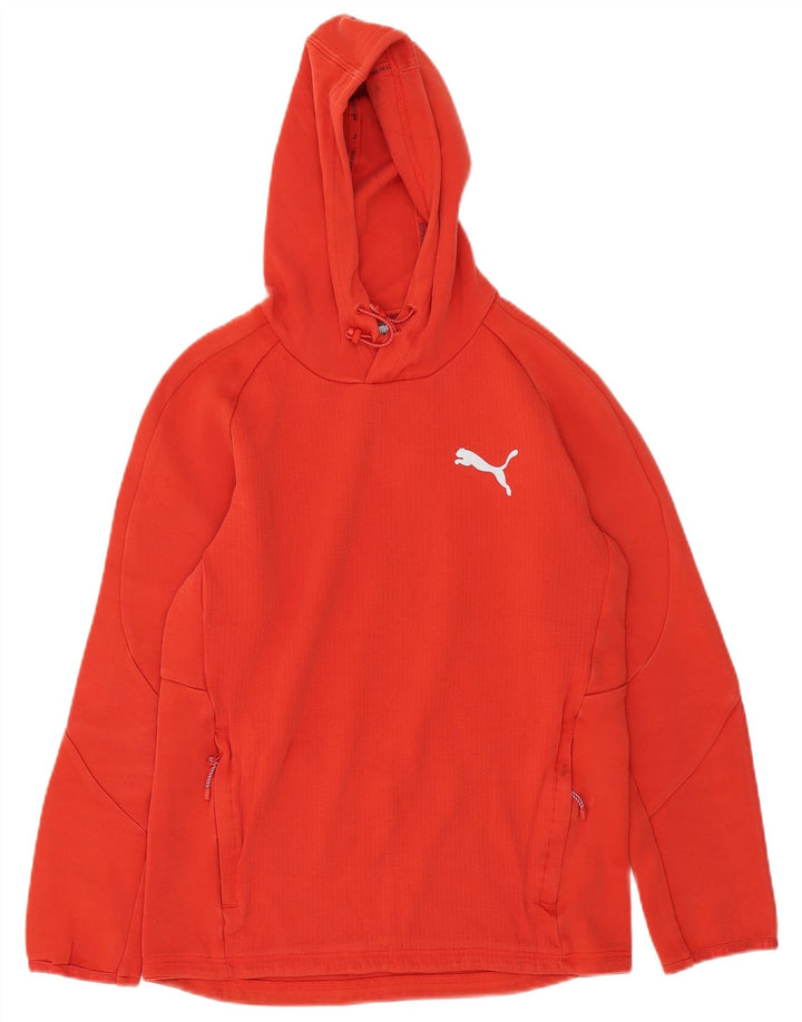 Мужской джемпер с капюшоном Puma, маленький оранжевый