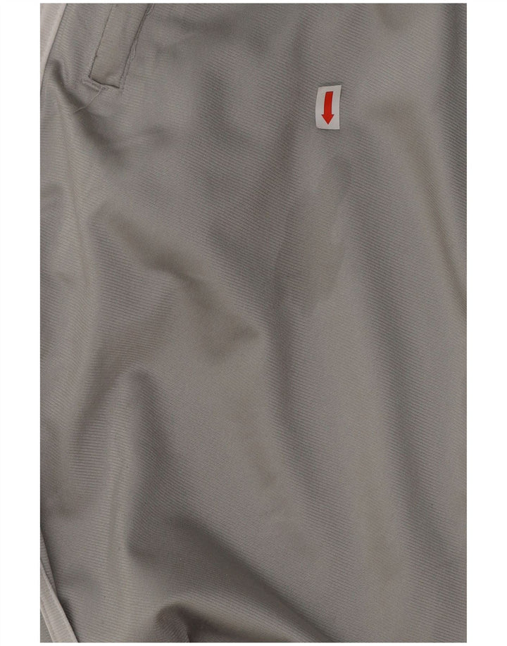 ADIDAS Mens Tracksuit Trousers UK 38/40 Medium Grey Polyester