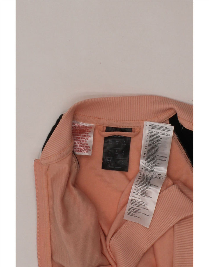 Спортивный костюм ADIDAS для девочек, верхняя куртка, 2–3 года, розовый полиэстер с цветными блоками