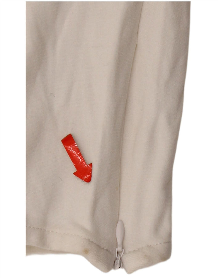 Armani Женские узкие повседневные брюки среднего размера W30 L26 Белые вискозные