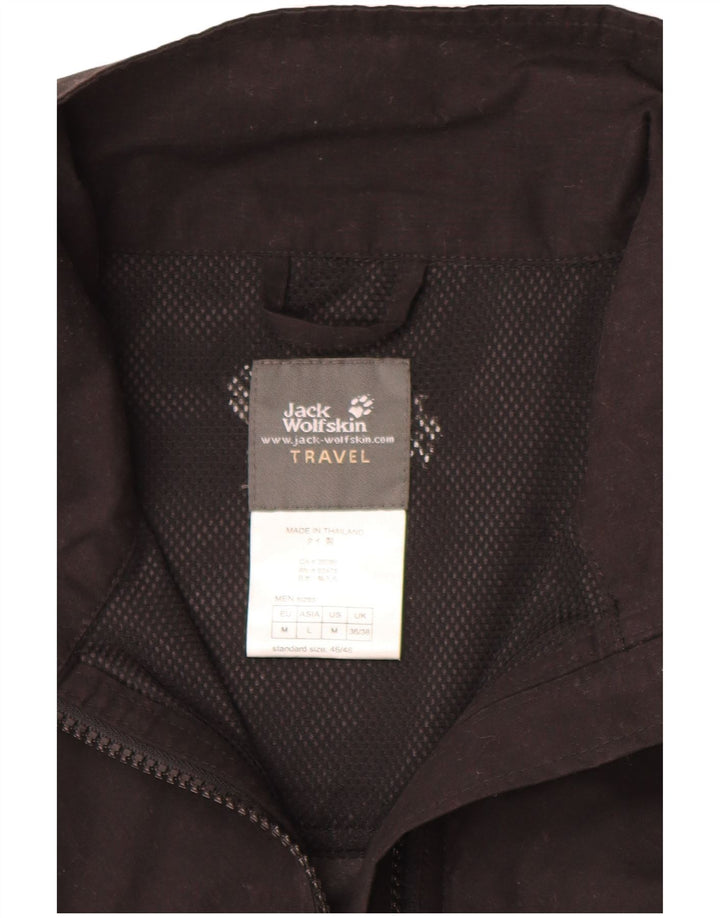 Мужской спортивный костюм без рукавов Jack Wolfskin, Великобритания 36/38, средний черный