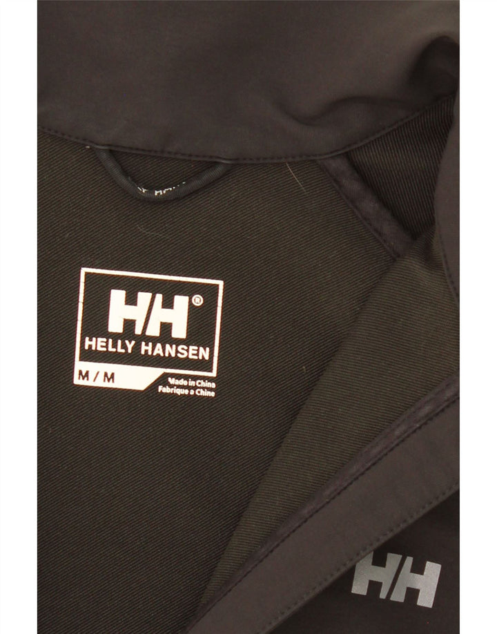 HELLY HANSEN Womens Tracksuit Top Jacket UK 12 Medium Black Polyester Vintage Helly Hansen and Second-Hand Helly Hansen from Messina Hembry 
