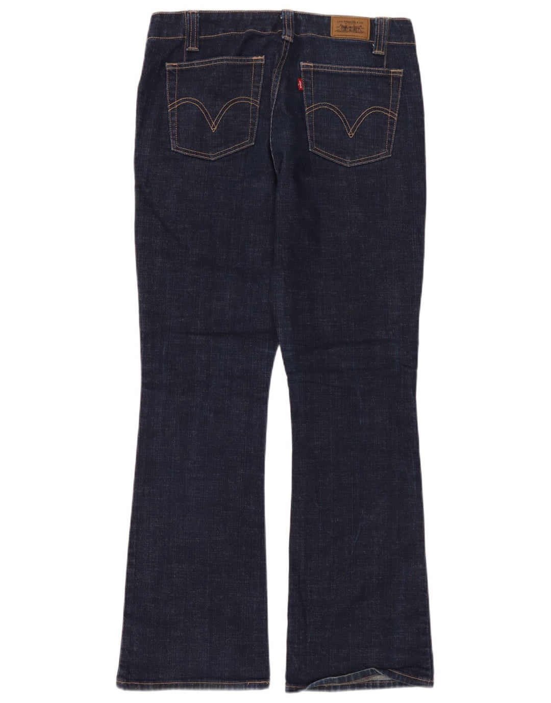 Женские джинсы Levi's 525 Bootcut US 10, средние W32 L32, темно-синие, хлопок