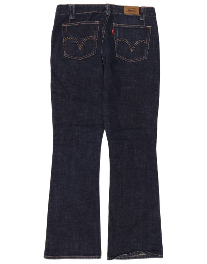 Женские джинсы Levi's 525 Bootcut US 10, средние W32 L32, темно-синие, хлопок