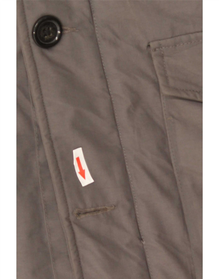 Refrigiwear Мужская парка с капюшоном UK 46 3XL Серый