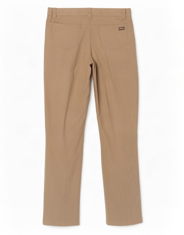 Trussardi Мужские прямые повседневные брюки IT 52 W36 L34 Бежевый лен