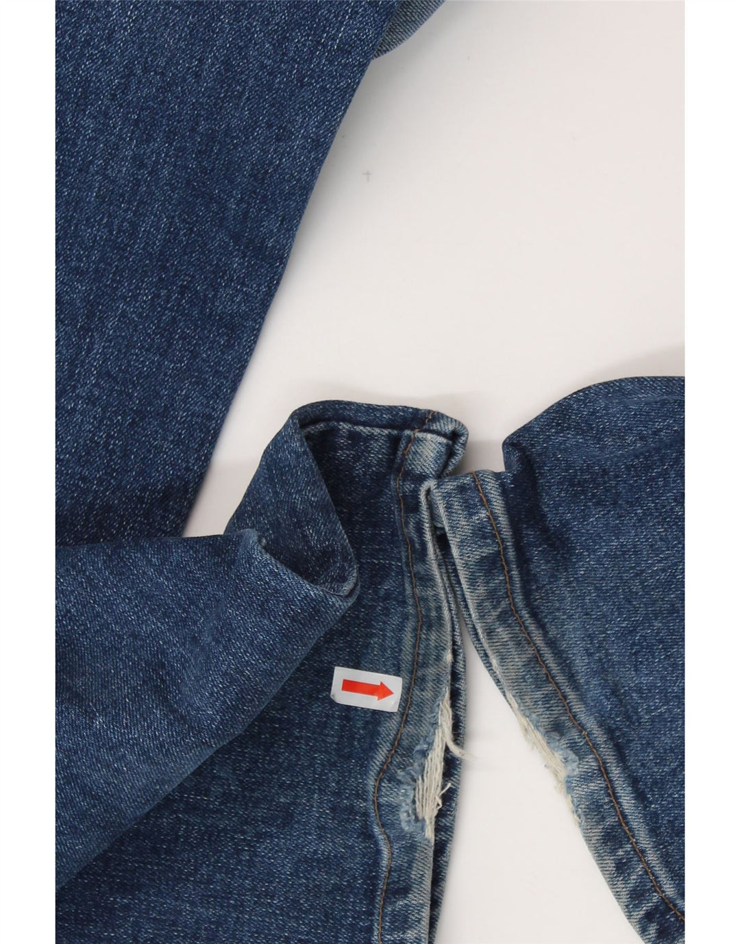 Джинсы мужские прямые WRANGLER W32 L33 синие, хлопок