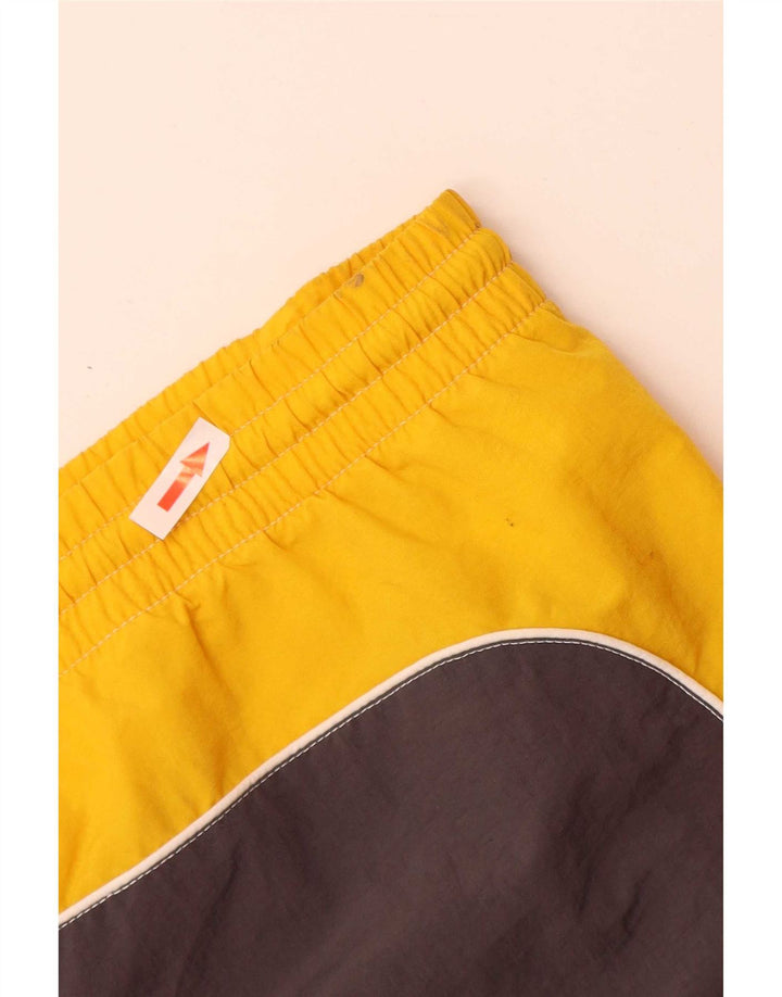 Мужские шорты для плавания Fila XL, желтые, полиамид с цветными блоками