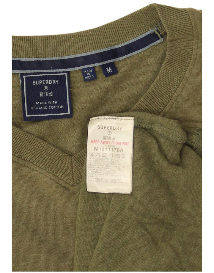 Мужская футболка Superdry Top Medium Khaki Cotton