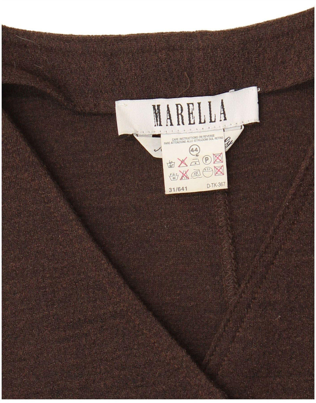 Женское платье-джемпер Marella IT 44 Средний Коричневый