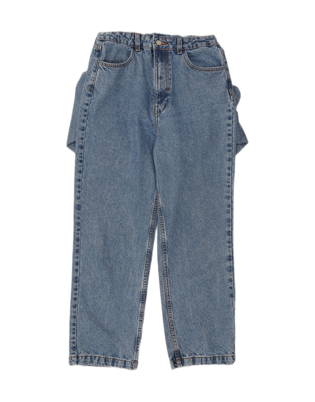Женский джинсовый комбинезон Zara UK 10, маленький синий, хлопок