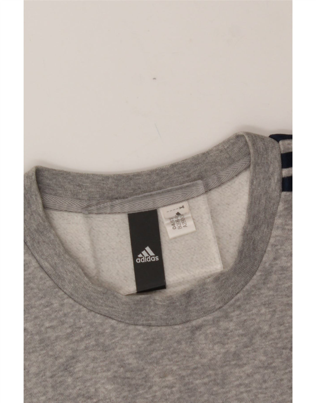 ADIDAS Mens Sweatshirt Jumper Medium Grey Vintage Adidas and Second-Hand Adidas from Messina Hembry 
