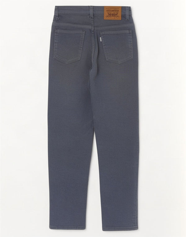 Женские прямые вельветовые брюки Levi's 630 W30 L27, серые, хлопковые