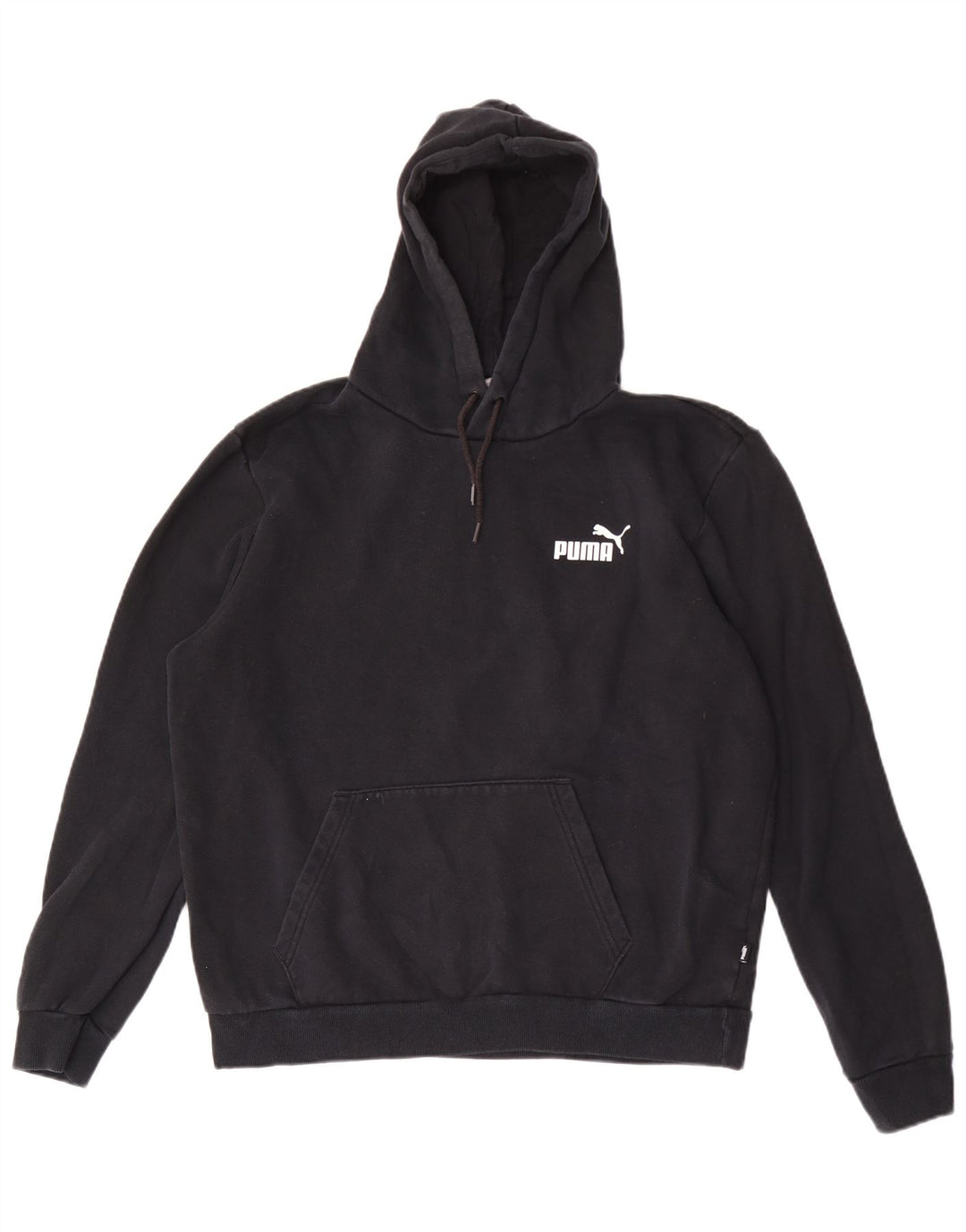 Мужской джемпер с капюшоном Puma, большой черный, хлопок