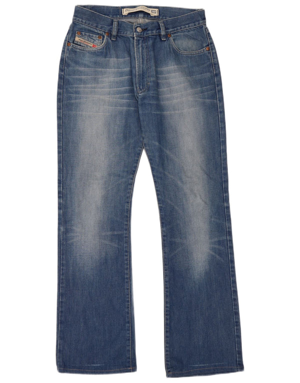 Мужские джинсы Bootcut DIESEL W31 L32, синий хлопок