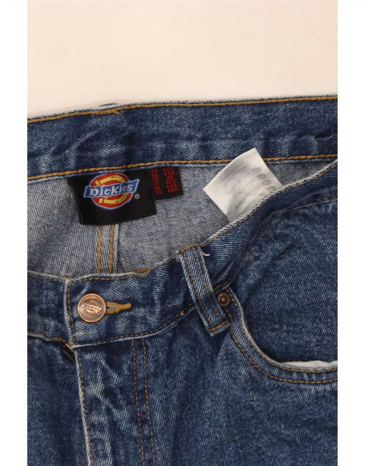 Мужские прямые джинсы Dickies W34 L30, синий хлопок
